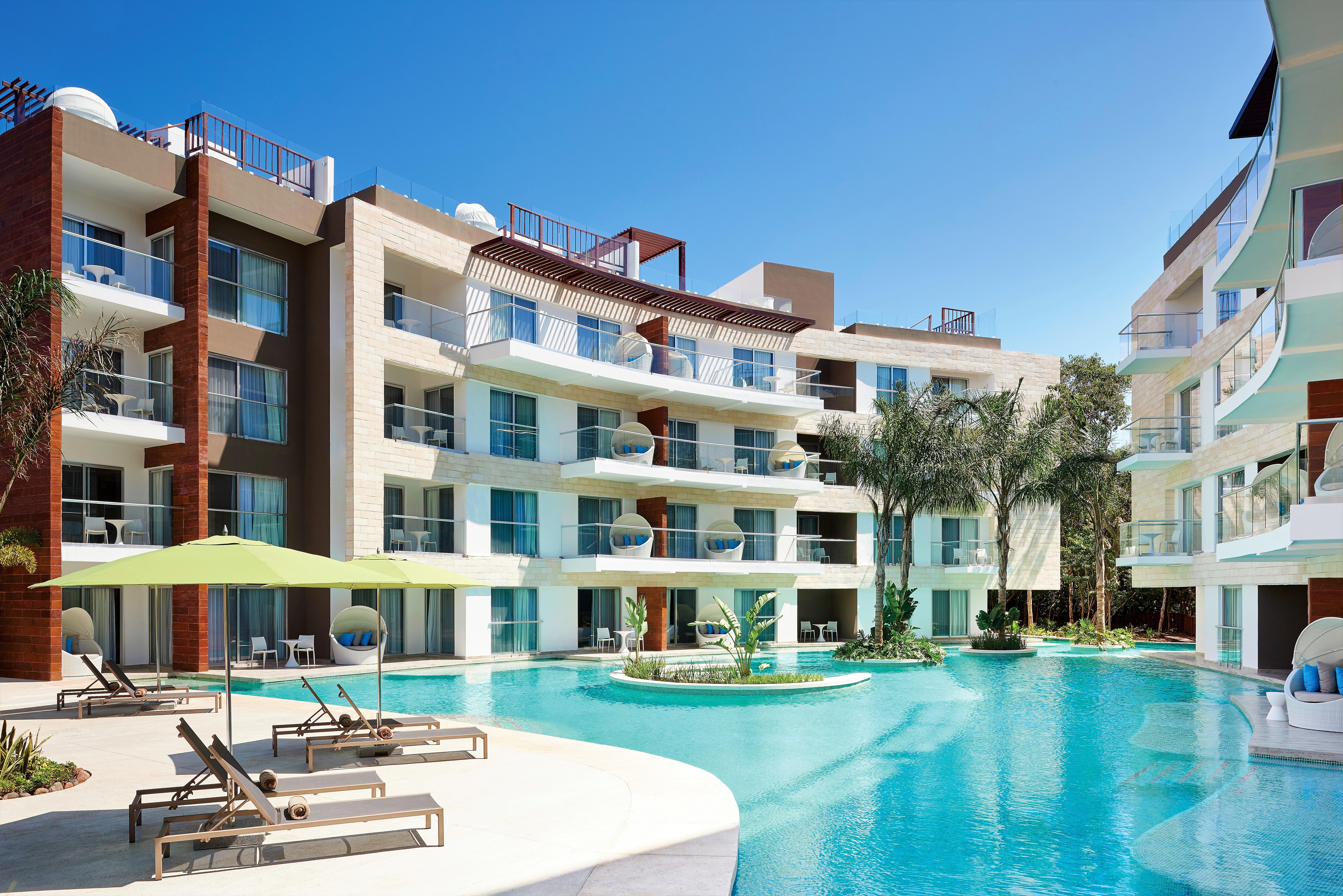 เดอะ ไฟฟ์ บีช โฮเทล แอนด์ เรสซิเดนซ์ - ออล เซนซ์ อินคลูซีฟ Hotel ปลายาเดลการ์เมน ภายนอก รูปภาพ