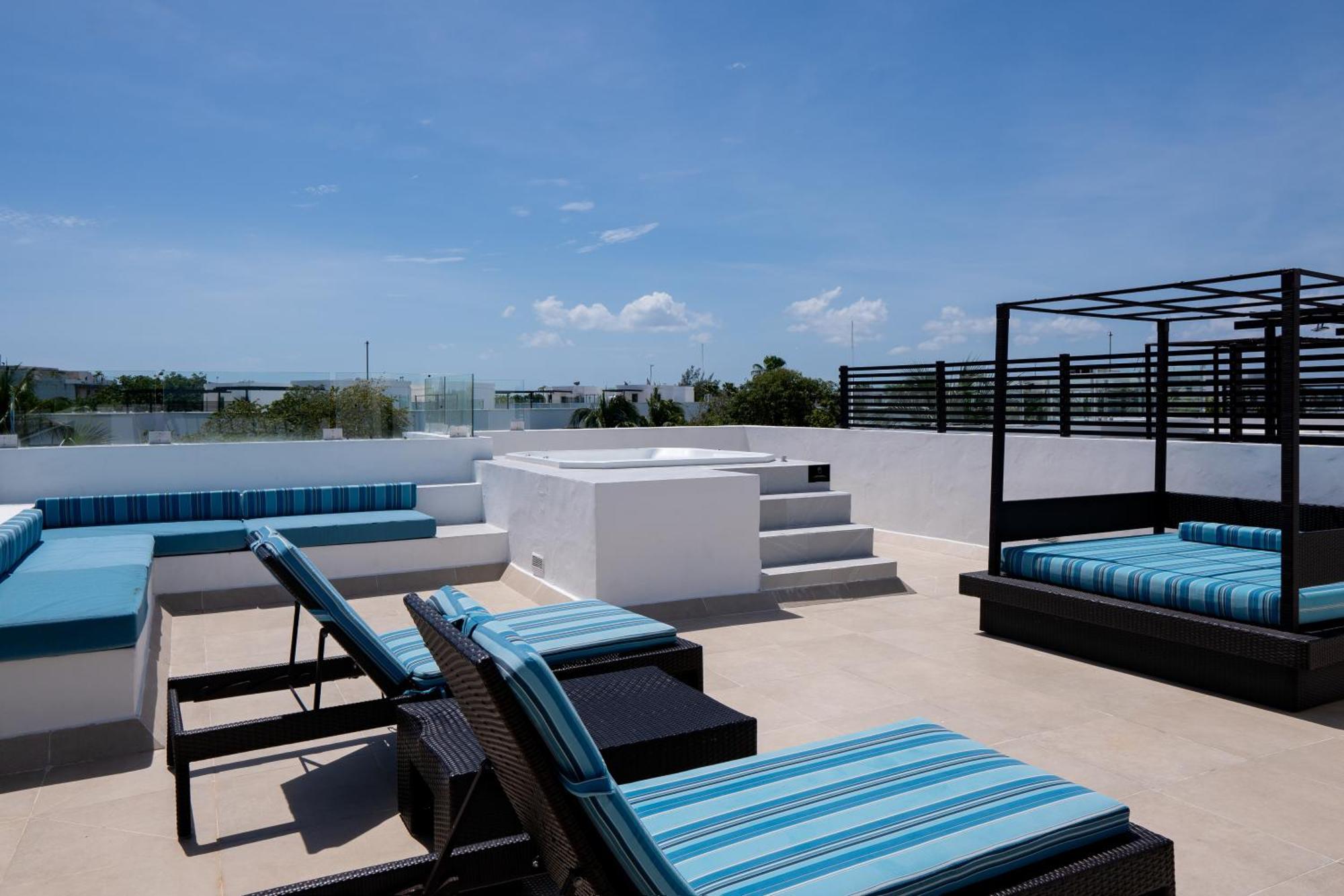 เดอะ ไฟฟ์ บีช โฮเทล แอนด์ เรสซิเดนซ์ - ออล เซนซ์ อินคลูซีฟ Hotel ปลายาเดลการ์เมน ภายนอก รูปภาพ